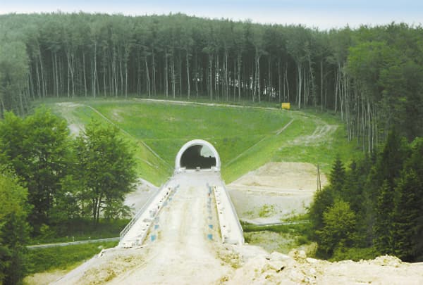 Tunnelvoreinschnitt NBS H-W